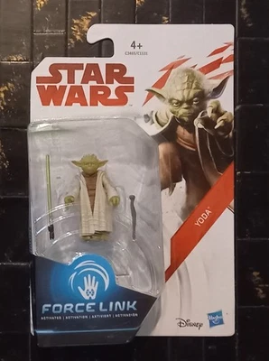 Yoda Star Wars - The last Jedi Force Link Hasbro 2017 Neuf - Photo 1/4