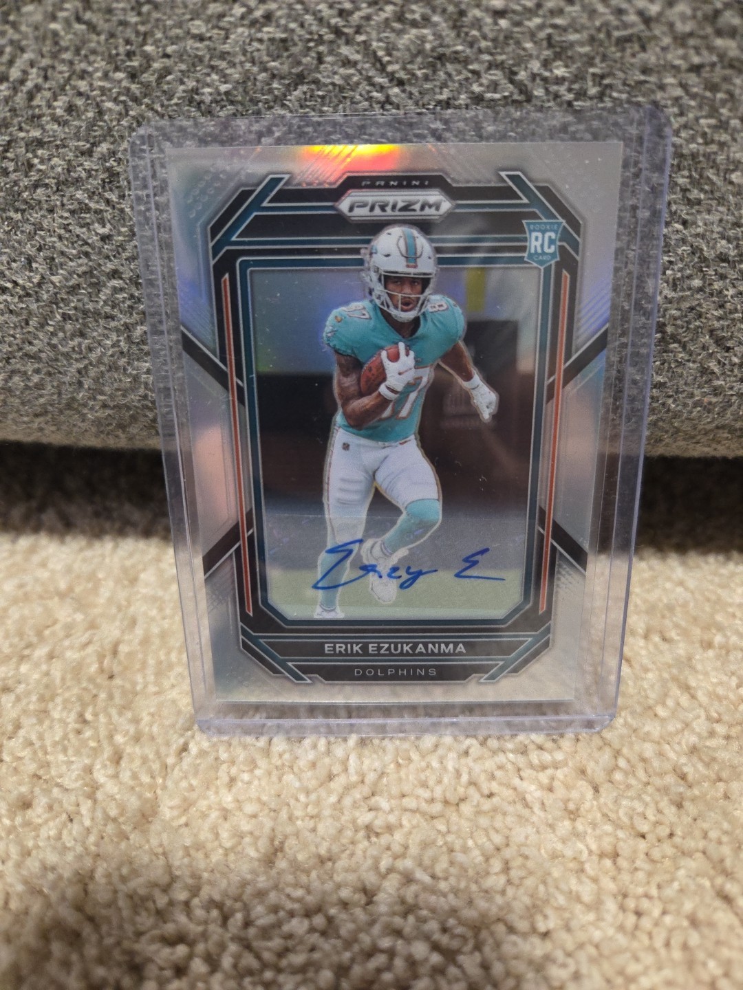 2022 Prizm #336 Erik Ezukanma Rookie Autograph Silver PP8