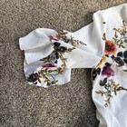 NWT Haute Rogue Medium White Floral Romper Women’s — photo 7