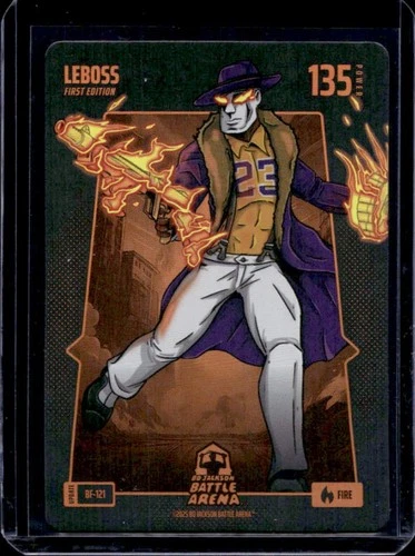 2025 Bo Jackson Battle Arena Update 1st Edition Leboss Battlefoil Fire #BF-121
