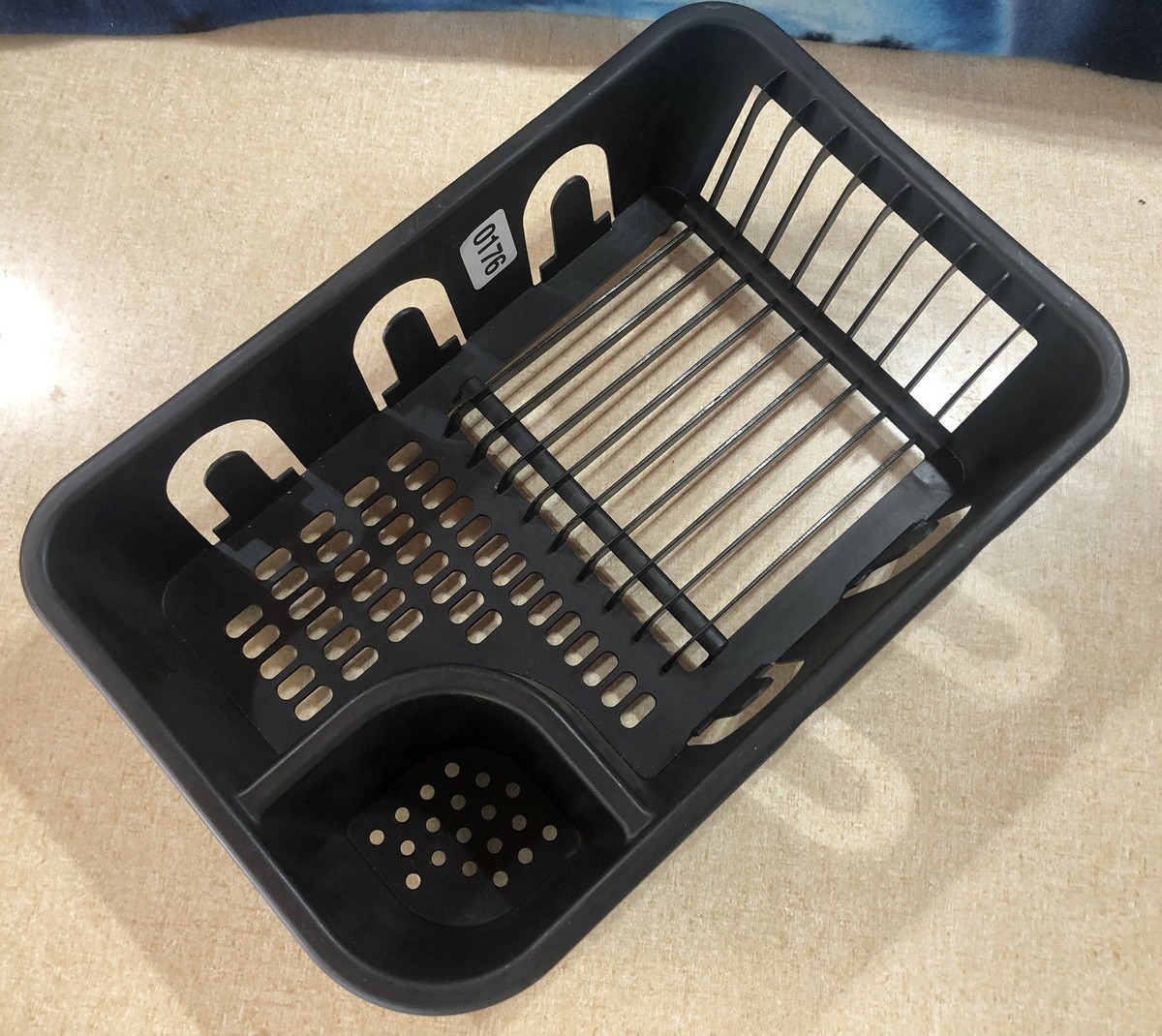 Sterilite Dish Drainer Black Sterilite Or Rubbermaid In Sink Dish Drying  Rack Drainer Black Plastic