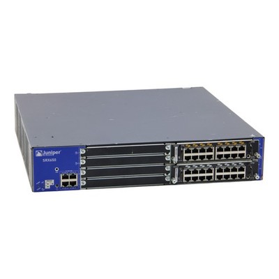 Juniper SRX650 SRX-GP-16GE-POE SRX-GP-16GE Red. PSU Services Gateway