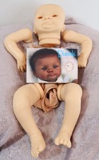 Reborn Doll Kit Dinah with Cloth Body and Eyes Unpainted