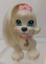 VTG Fisher-Price Snap N'Style figure Pet Dog Shi-Tzu Puppy Doll Untangled Hair!