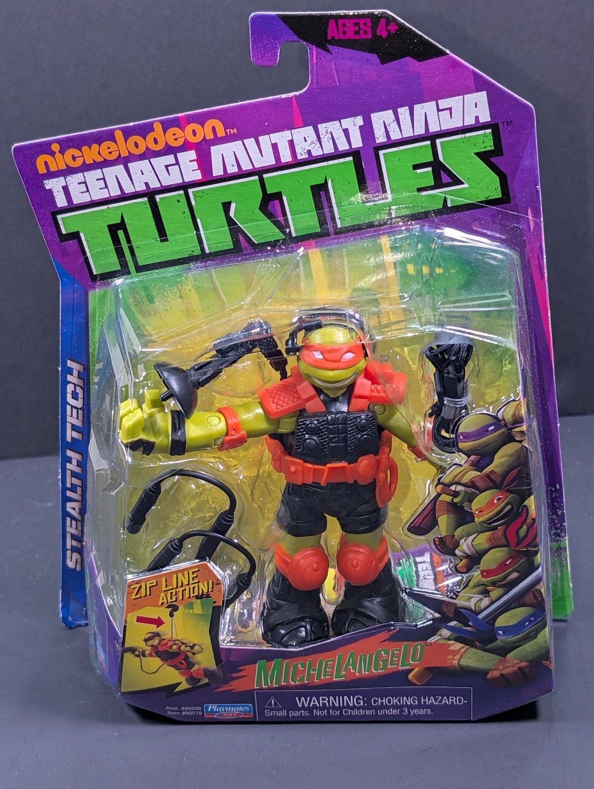 Stealth Tech Michelangelo TMNT Teenage Mutant Ninja Turtles ~ Playmates (2013)