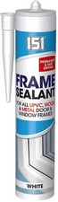 151 Frame Sealant White UPVC Wood Metal Door Window Frame Sealant 310ml New