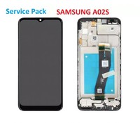 Original Display FüR Samsung A02S SM-A025 Oled Touchscreen Mit Rahmen