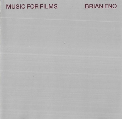 Music for Films by Brian Eno (CD, 1978, EG, Very Good cond.)