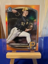 2025 Bowman Chrome Bubba Chandler True Orange Refractor 11/25