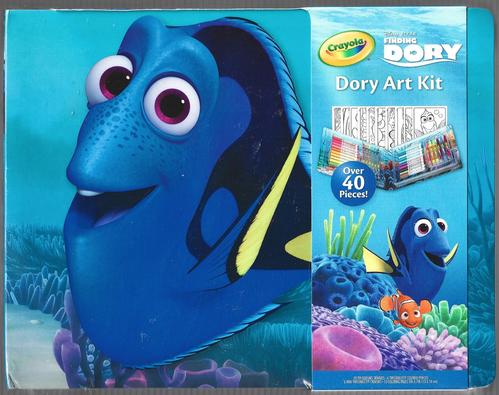 Crayola Inspiration Art Kit Coloring Case Disney Finding Dor