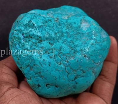 Massive 3200 Ct Natural Turquoise | Sky Blue EGL Certified Tumble Rough Gem 6DJB