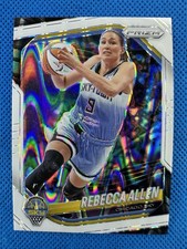2025 #67 Rebecca Allen Panini Prizm WNBA White Seismic Prizm Sky