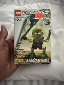 LEGO Bionicle Vakama 8540 & Matau 8541 Complete Sets 27/26 Pieces 2001