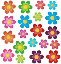 20PCS Non Slip Bathtub Stickers, Adhesive Flower Daisy Bathtub Non Slip Decals