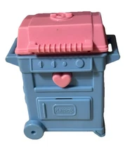 Playskool 1991 Victorian Dollhouse BACKYARD BBQ SIZZLING SOUNDS GRILL EUC