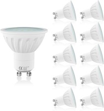 Lampaous 5W GU10 LED Bulb Cool White LED GU10 Spot Lights Bright White LED Ligh