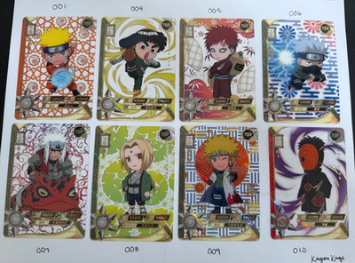 Naruto Kayou TGR Cards - Choose Your Card! Complete Your Set! US SELLER