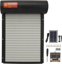 Automatic Chicken Coop Door Solar Powered,Timer Function Timer Function,LED Disp