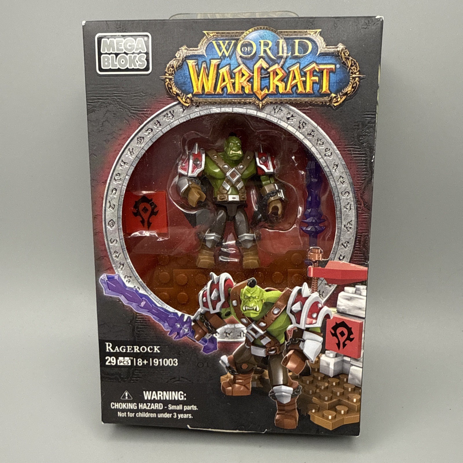2012 MEGA BLOKS World Of Warcraft Ragerock 91003 29 PCS NEW Sealed