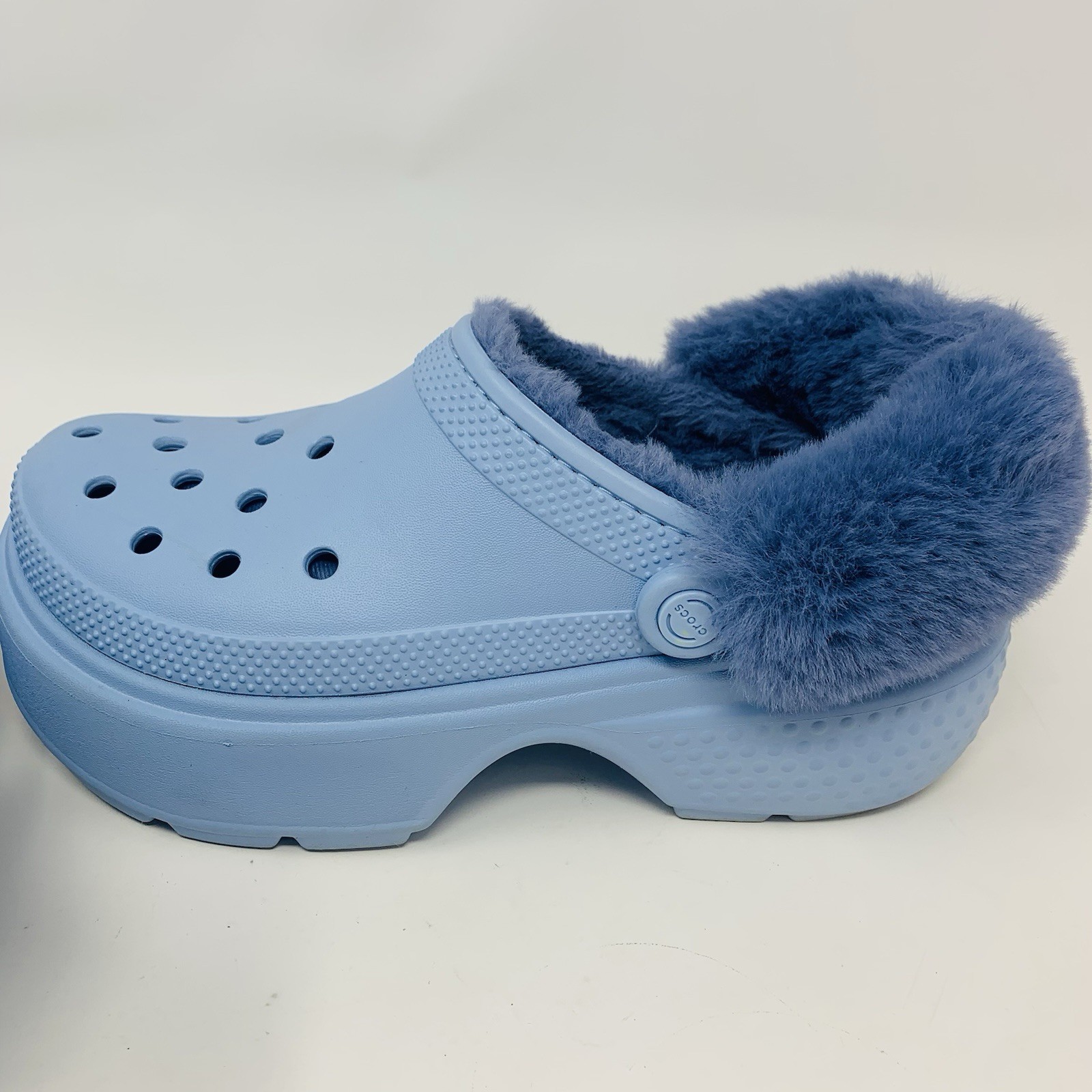 CROCS STOMP LINED CLOG 208546-4NS BLUE CRS208546 UNISEX image 7