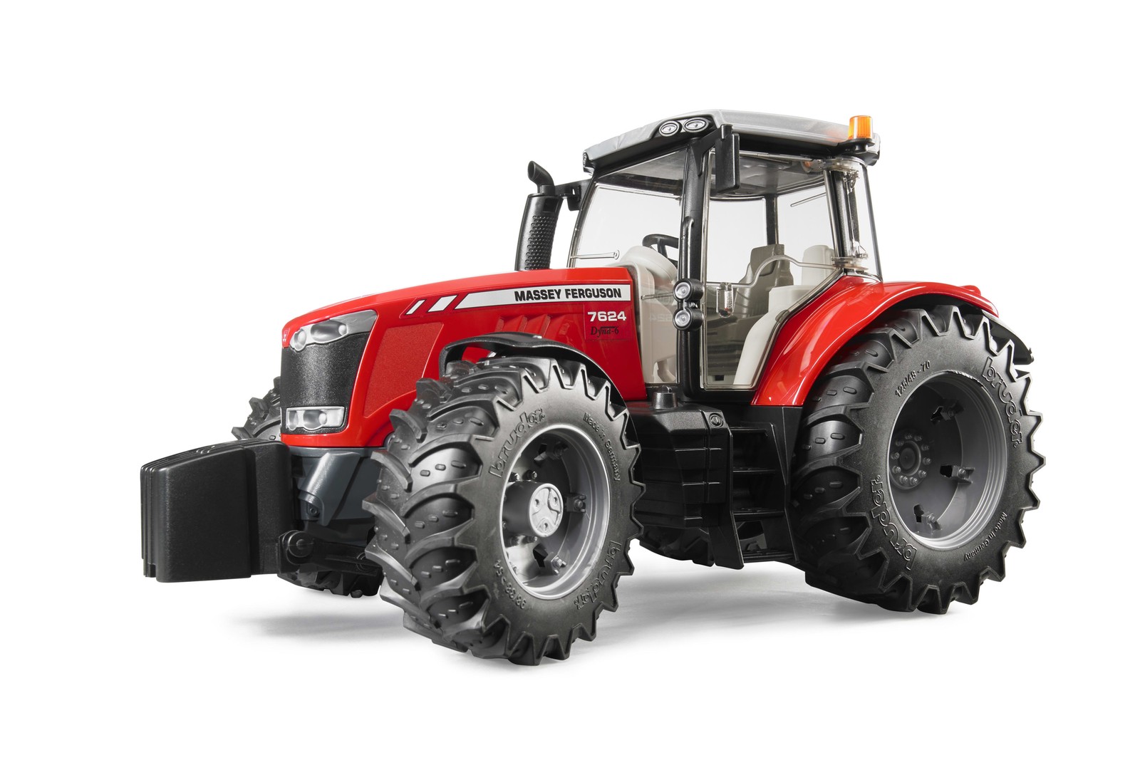 Bruder Massey Ferguson Tractor 7624 Childrens Toy Vehicle Farm Model Playset