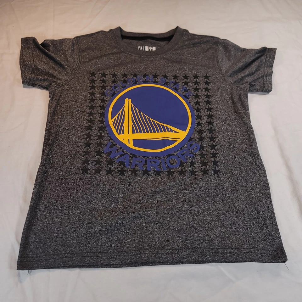 Camiseta de baloncesto NBA Golden State Warriors #30 Curry jóvenes niños talla M gris Foto 2 de 4