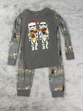 Hanna Andersson Star Wars Christmas Pajamas Size 100 4 Stormtrooper Holiday Pjs