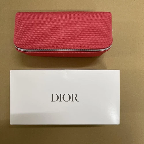 Trousse à maquillage Dior couleur rouge rose orange