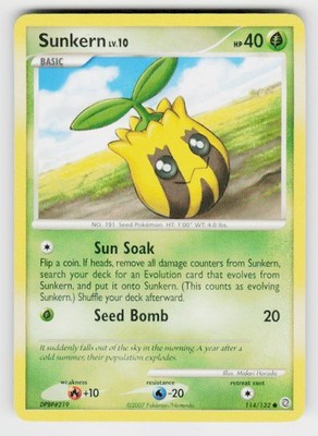 Secret Wonders #114/132 Sunkern