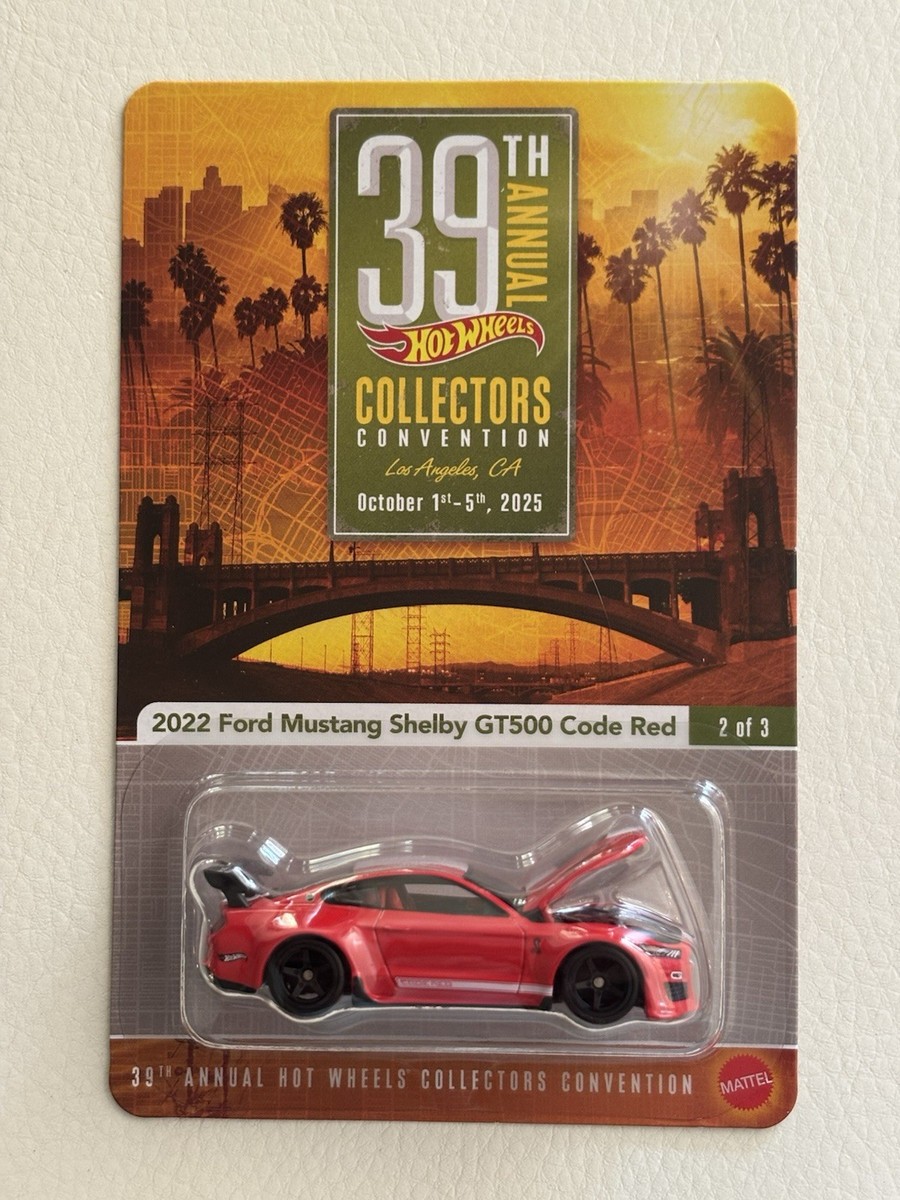2025 Hot Wheels 39th Convention CA 4-car series SET Kombi Mustang