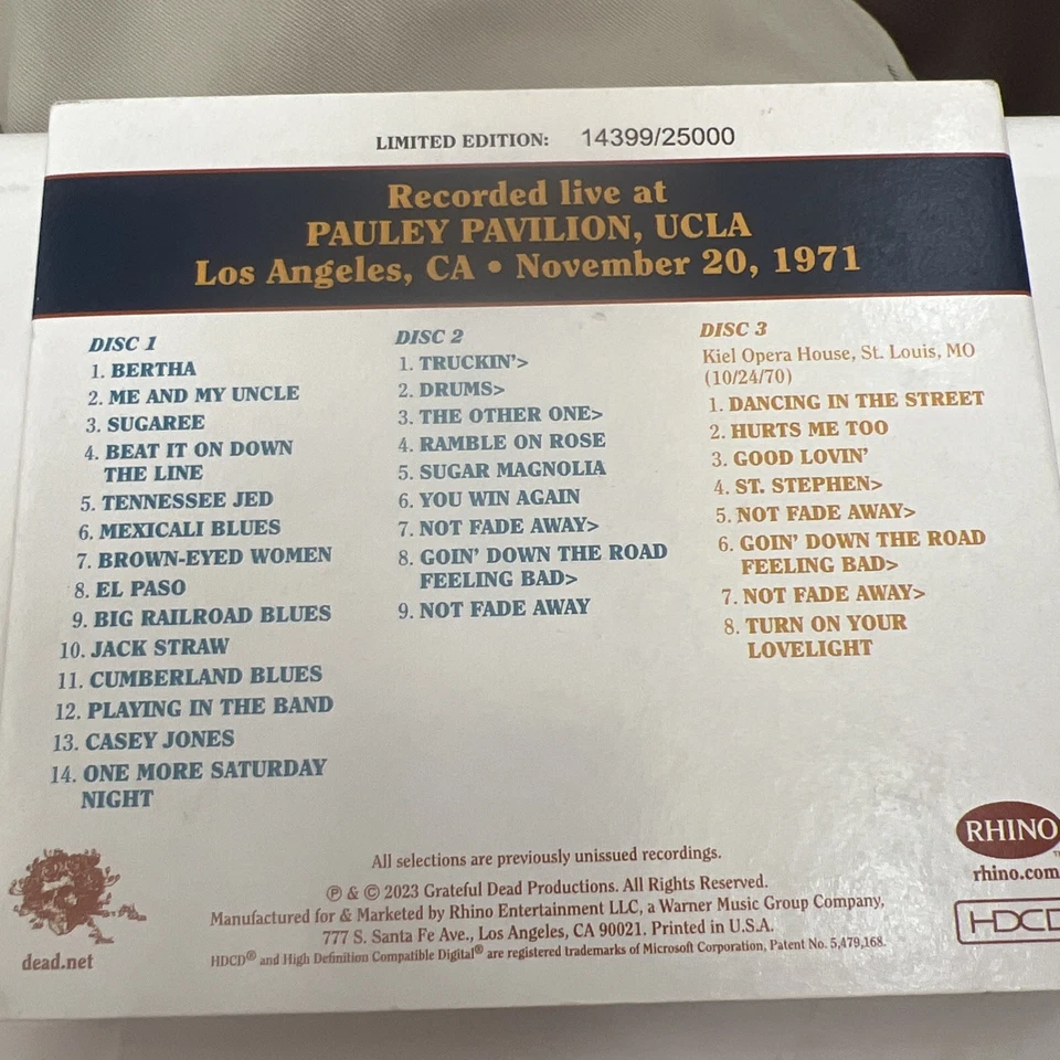 Dave's Picks Volume 48 - Grateful Dead - Image 2 of 2