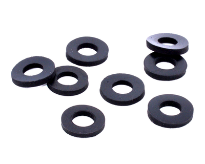 #ad #ad 10mm ID x 19mm OD x 3mm Flat Rubber Washers – Oil Resistant NBR Industrial Use $13.29