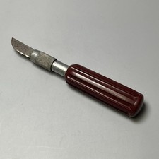 Vintage X-Acto Knife Precision Cutting Kit Fat Big Handle Original Blade