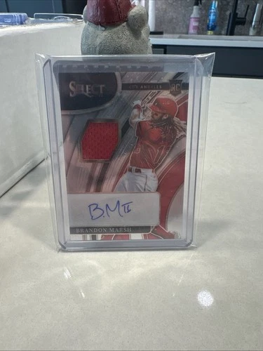Brandon Marsh 2022 Panini Select Brandon Marsh Rookie