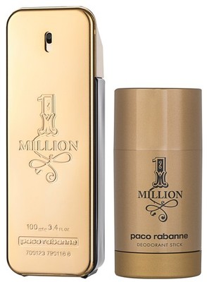 Paco Rabanne 1 Million EDT Set 100ml + 75ml Deodorant Stick OVP NEW