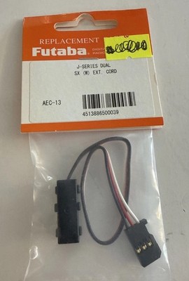 Futaba AEC13 Dual Servo Extension 6'' J