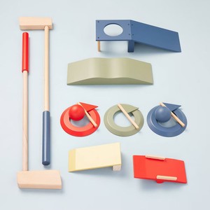 Kids' Toy Outdoor Golf Game Playset 15PC Clubs Putter Storage Bag Metal/Wood