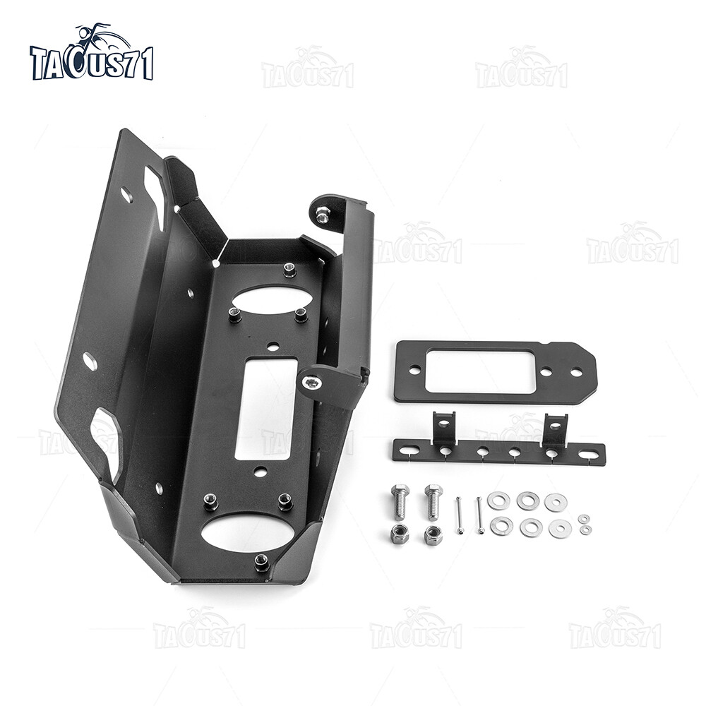 UTV Winch Mount Plate Bracket For CanAm Commander 700 1000 Max