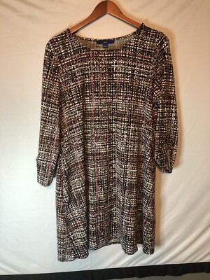 apt 9 long sleeve dress Apt 9 Dress Teal Blue Beaded Neckline Long