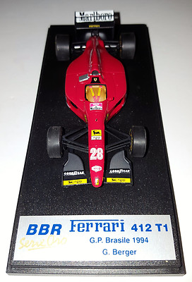 BBR Serie Oro BG26 1/43 Ferrari 412 T1 #28 1994 Brazil Grand