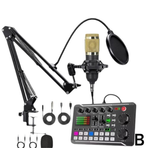 Multi-functional Audio Mixer F998 Sound Card Live Voice Changer Sound Card - Photo 15/16