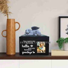 Urnas Para Cenizas De Perros Pet Urns for Dog Ashes Wooden Dog Memorial Gifts US