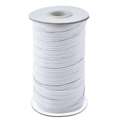 1/2 Inch Elastic Bands for Sewing, 50 Yards Length Flat Stretch Elastic Cord ...