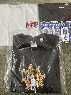 Ftp x glo gang ''Gloman'' collab Small black shirt