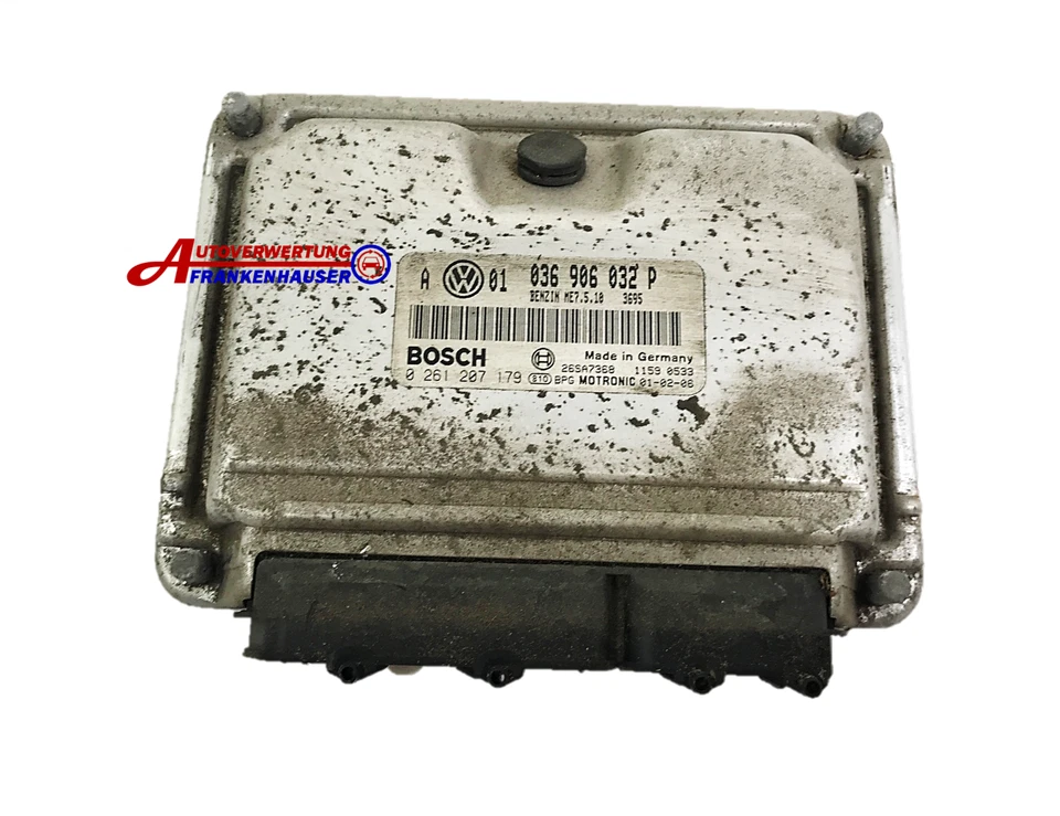 Unité VW Golf 4 IV 1.4 16V 55 Kw 75 Ch 036906032P Bosch 0261207179 - Photo 1/1
