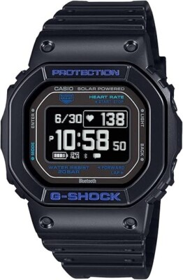 CASIO G-SHOCK G-SQUAD DW-H5600-1A2JR Black Bluetooth Men's Watch New in Box