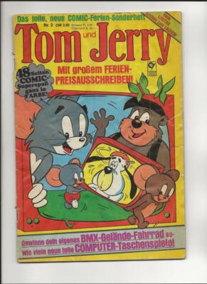 Tom Und Jerry #2 German Carrying TV Cover 1985