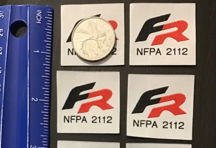 10 FR NFPA 2112 Hierro En Parche/Etiqueta Pantalones Ignífugos Camisa Chaqueta Foto 2 de 4
