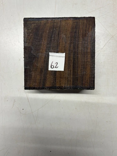 Beautiful, Indian Rosewood Bowl Turning Wood Blank  6"x 6"x 3" #62