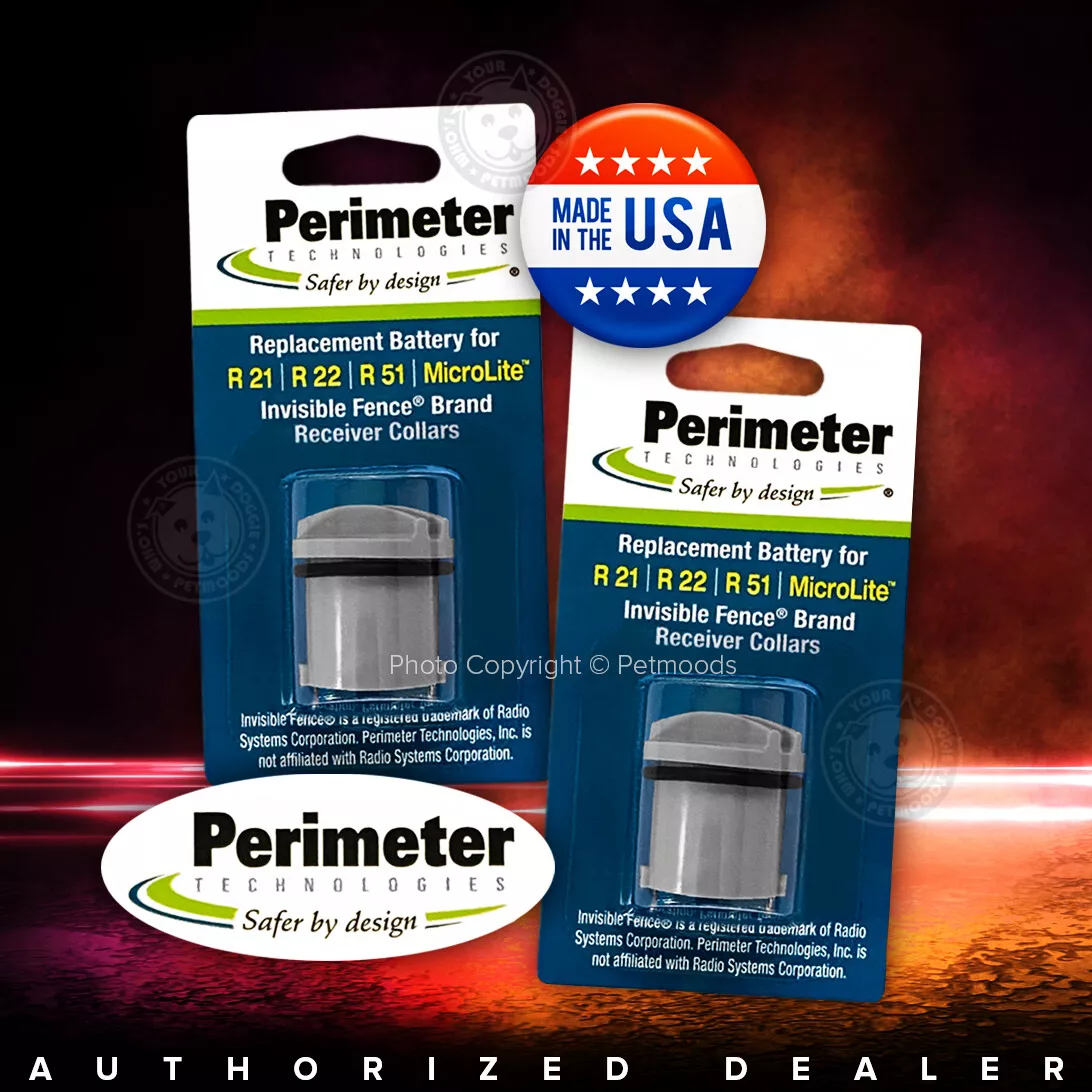 2 Pack Perimeter IFA 001 Battery Invisible Fence R21 R22 R51